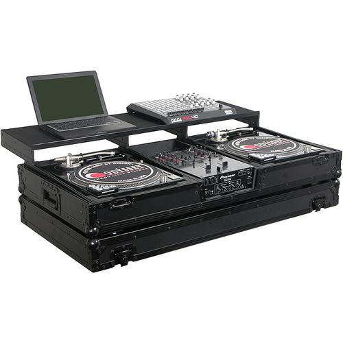 Odyssey Innovative Designs Remixer Glide Style Series CD Digital Media DJ Coffin