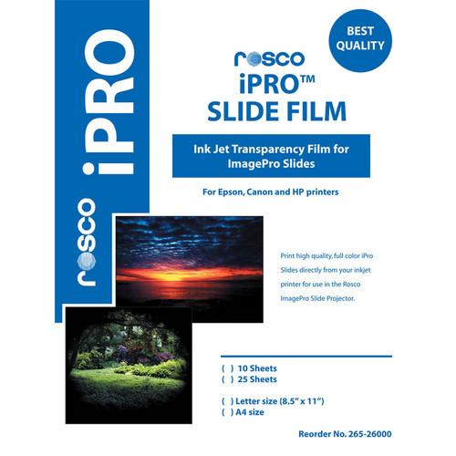 Rosco iPro Slide Film Letter Size