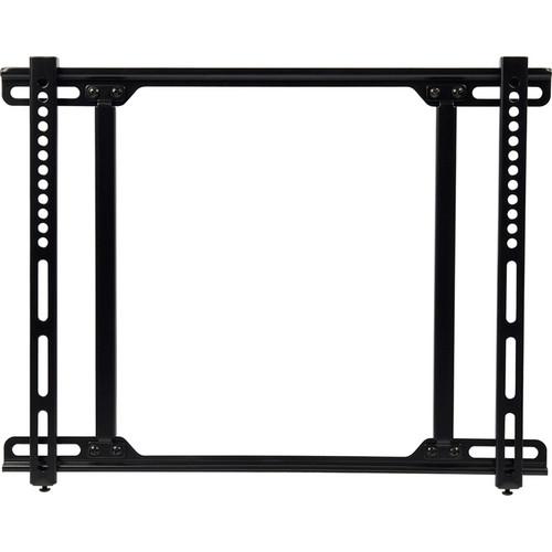 Video Mount Products FP-MF Mid-Size Flat Panel Flush Mount - Black