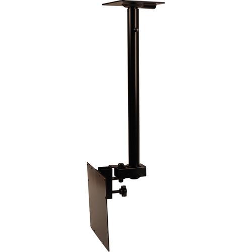 Video Mount Products LCD-2537C Mid-Size Flat Panel Ceiling Mount - Black