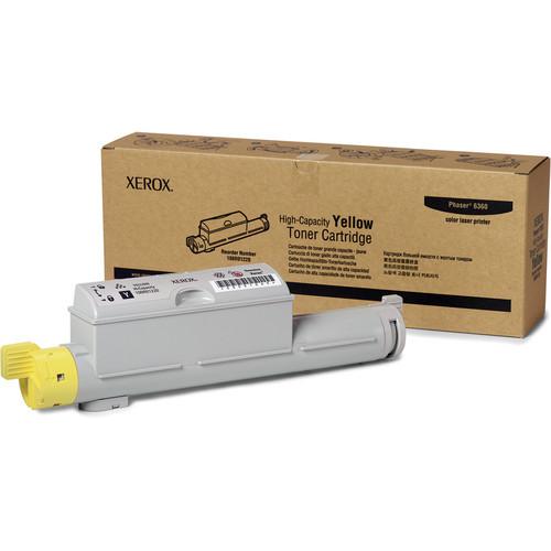 Xerox High Yield Yellow Toner For Phaser 6360 Color Printer