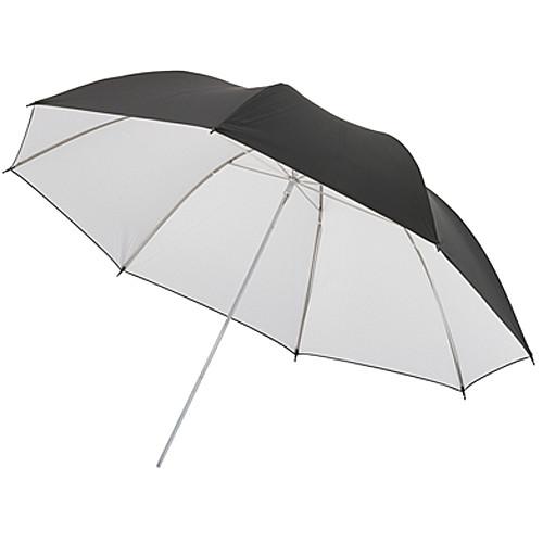 Dynalite Umbrella with White Interior and Black Backing