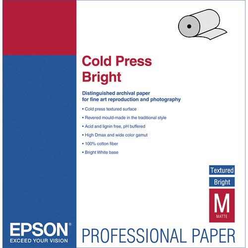 Epson Cold Press Bright Archival Inkjet Paper