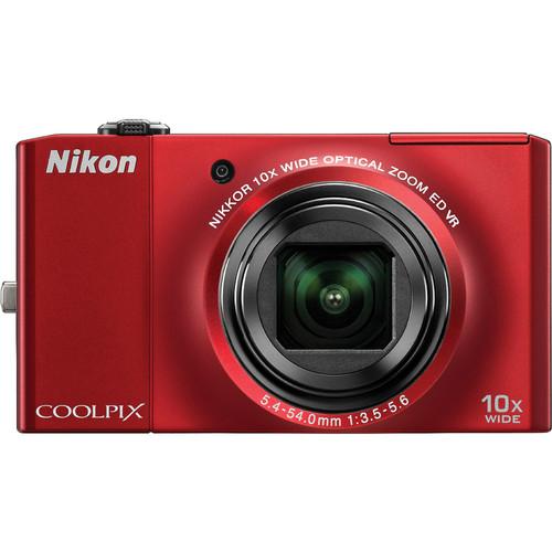 Nikon CoolPix S8000 Digital Camera - Refurbished