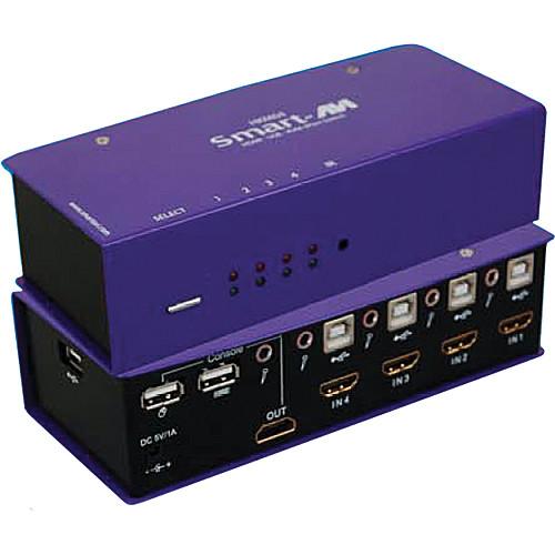 Smart-AVI HKM-04 HDMI-USB-KVM Switch