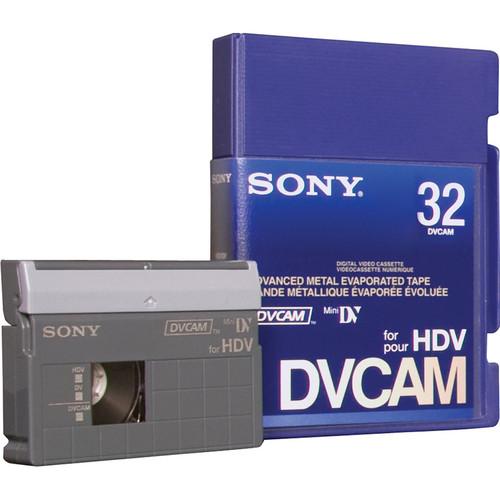 Sony PDVM-32N 3 DVCAM for HDV Tape, Sony, PDVM-32N, 3, DVCAM, HDV, Tape