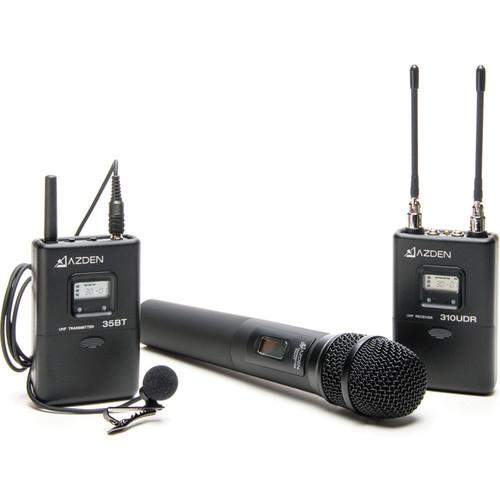 Azden 310LH UHF On-Camera Handheld & Bodypack System