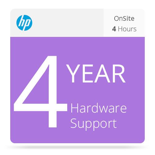 HP 4-Year 4-Hour Response 13x5 Onsite Support for Z3100 Z3200 Printers