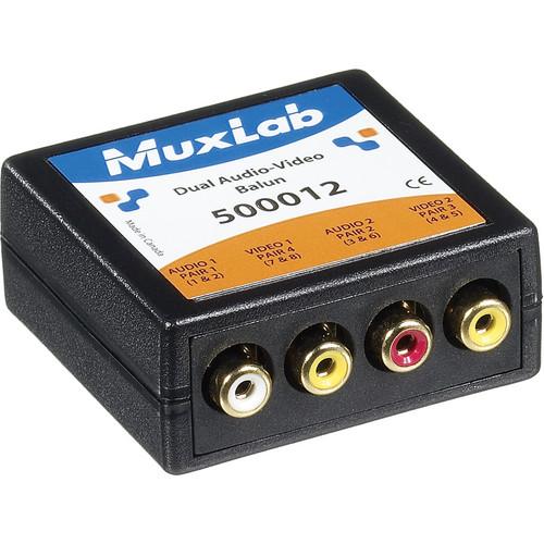 MuxLab Dual Audio-Video Balun