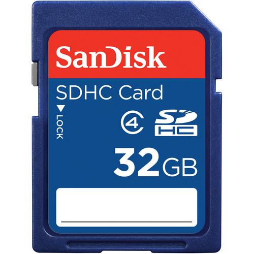 SanDisk 32GB SDHC Memory Card Class