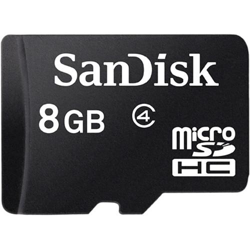 SanDisk 8GB microSDHC Memory Card Class