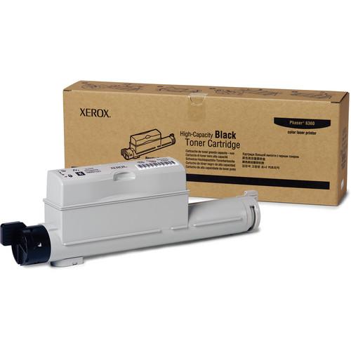 Xerox High Yield Black Toner For Phaser 6360 Color Printer