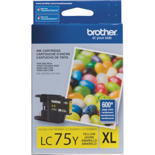 Brother LC75Y Innobella High Yield XL Series Yellow Ink Cartridge