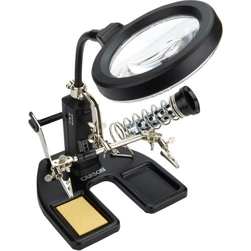 Carson CP-50 1.75x Solder Mag Magnifier with 4.5x Power Spot