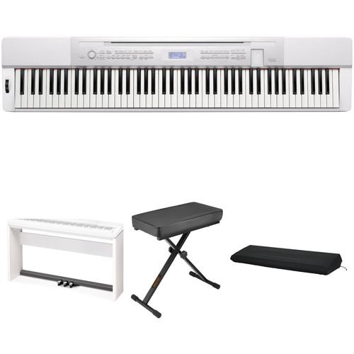Casio PX-350 88-Key Piano Home Studio Bundle