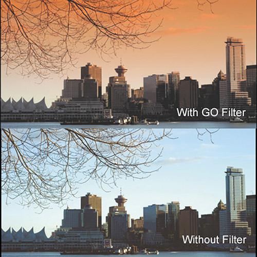 Cavision 6.6 x 6.6" Soft-Edge Graduated Orange 0.3 Filter