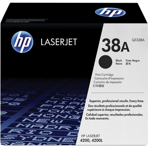 HP 38A Black Toner Cartridge
