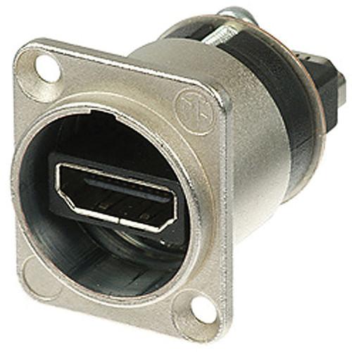 Neutrik HDMI 1.3 Feed Through Adapter D-Shape Housing IP65