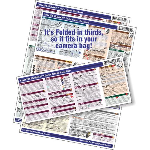 PhotoBert CheatSheet for the Canon EOS 5D Mark III DSLR Camera