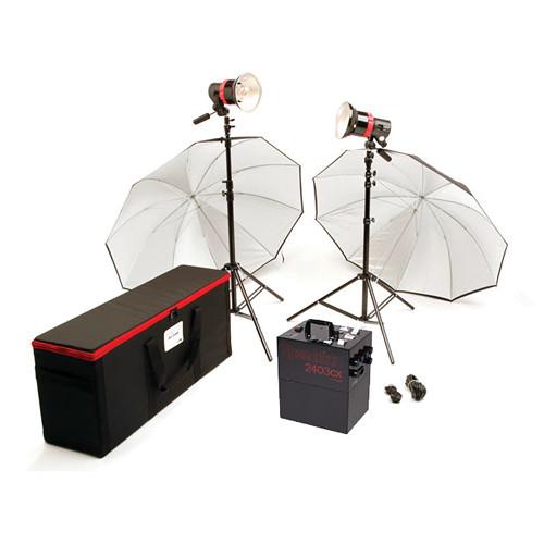 Speedotron 2405CX LV CC Air Travel System 2-Light Kit