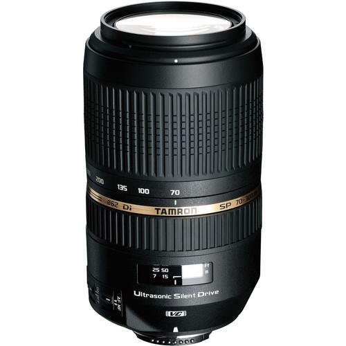 Tamron SP 70-300mm f 4-5.6 Di VC USD Telephoto Zoom Lens for Nikon Digital SLRs & 35mm Film Cameras