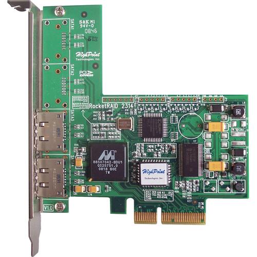HighPoint RocketRAID 2314M2 3 GB s eSATA Connector for Mac