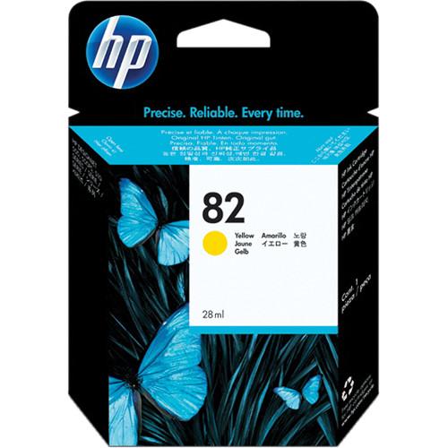 HP 82 28-ml Yellow Ink Cartridge