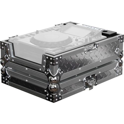 Odyssey Innovative Designs Silver Diamond Plate ATA Flight Zone Case