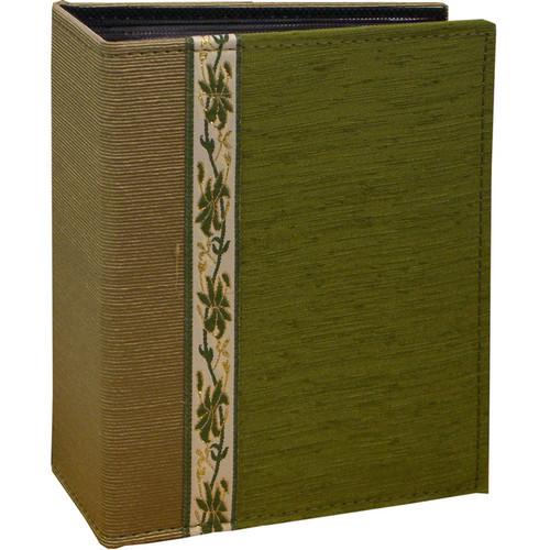 Pioneer Photo Albums TF4100-GN Tone-on Tone Fabric Photo Album