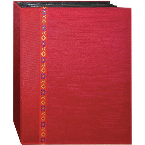 Pioneer Photo Albums TFP246-R Tone-on Tone Fabric Photo Album