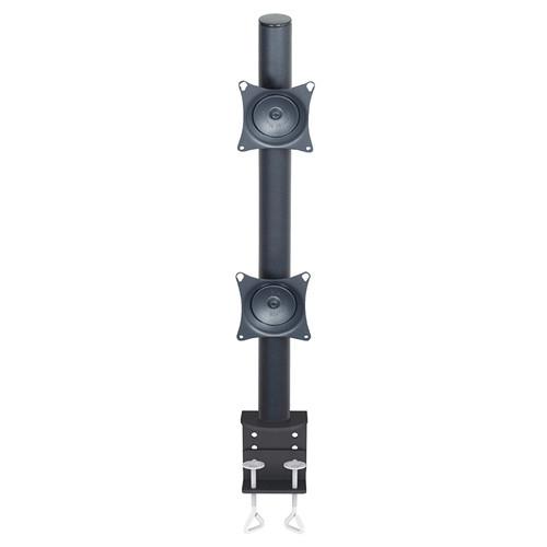 Premier Mounts MM-VC282 2 VESA Pole Mounts on 28" Pole with Clamp Base