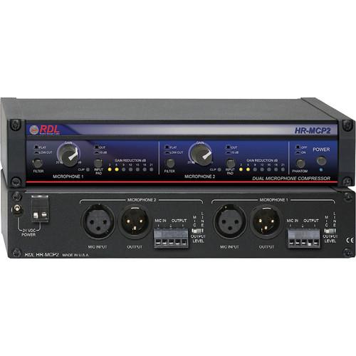 RDL HR-MCP2 - Dual Microphone Compressor