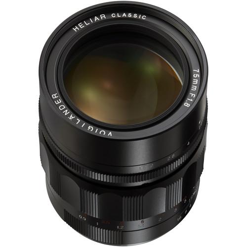 Voigtlander Heliar 75mm f 1.8 Lens