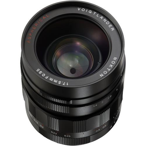 Voigtlander Nokton 17.5mm f 0.95 Lens