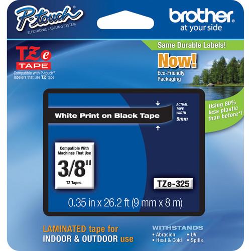 Brother TZe325 Laminated Tape for P-Touch Labelers