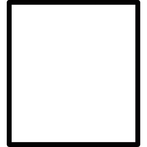 FSR SS-CBLNK-WHT Blank Snap-In Filler