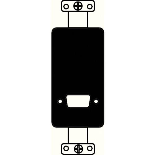 FSR SS-P1DB-BLK Decora Insert with D-Sub Hole