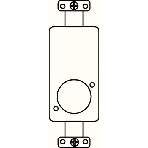 FSR SS-P1XLR-WHT Decora Insert with Neutrik D-Hole