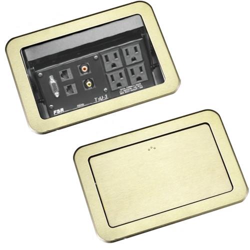 FSR T3U-3R-BRS Table Box with Cover