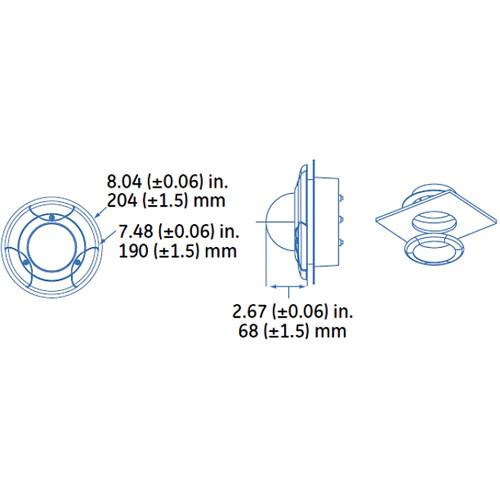 Interlogix Flush Mount Kit