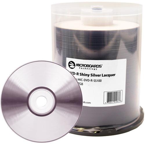 Microboards Shiny Silver DVD-R 16x
