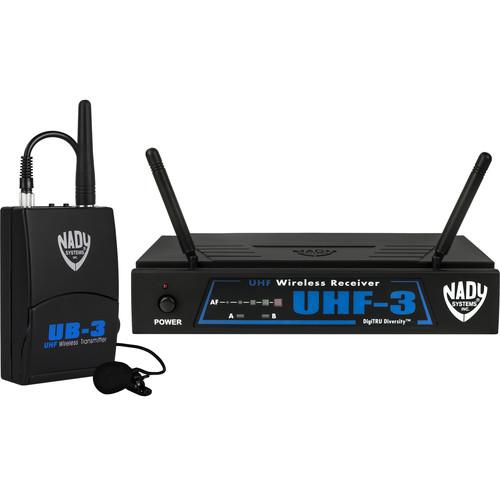 Nady UHF-3 UHF Wireless Lavalier Microphone System