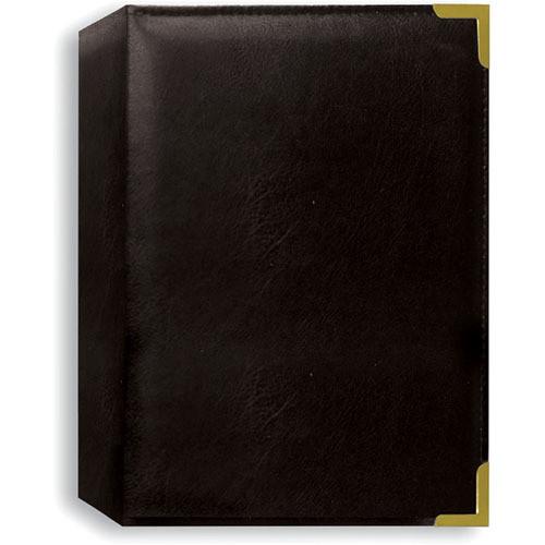 Pioneer Photo Albums SM46-BK Oxford Brass Corner Photo Album