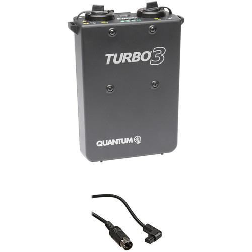 Quantum Instruments Turbo 3 Rechargeable Battery w CD1 Cable Kit