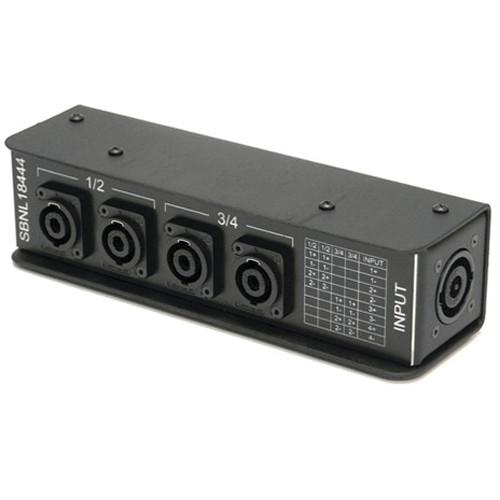 Whirlwind SBNL18444 Speakon Splitter Box