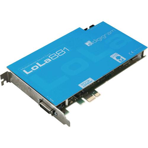 Digigram LoLa881 - PCIe Multi-Channel Digital Audio Card