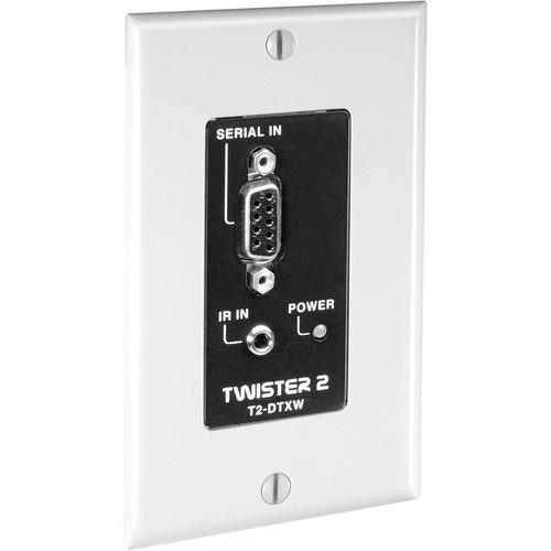 FSR T2-DTXW-WHT IR Data Transmitter w Wall Plate