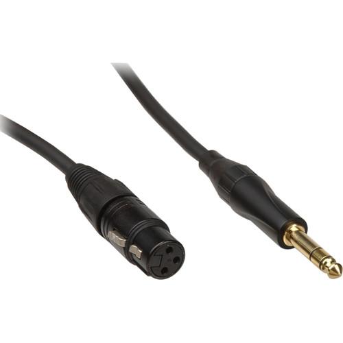 Mogami Gold TRS Stereo 1 4" Male to 3-Pin XLR Female Balanced Quad Patch Cable - 3