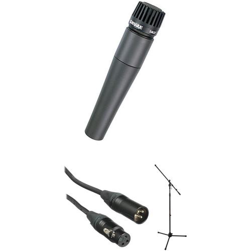 Shure SM57-LC Handheld Dynamic Microphone Stage Kit