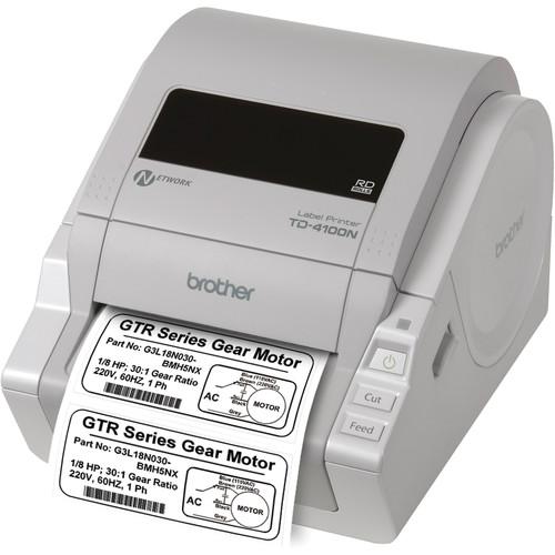 Brother TD-4100N Desktop Bar Code Network Printer